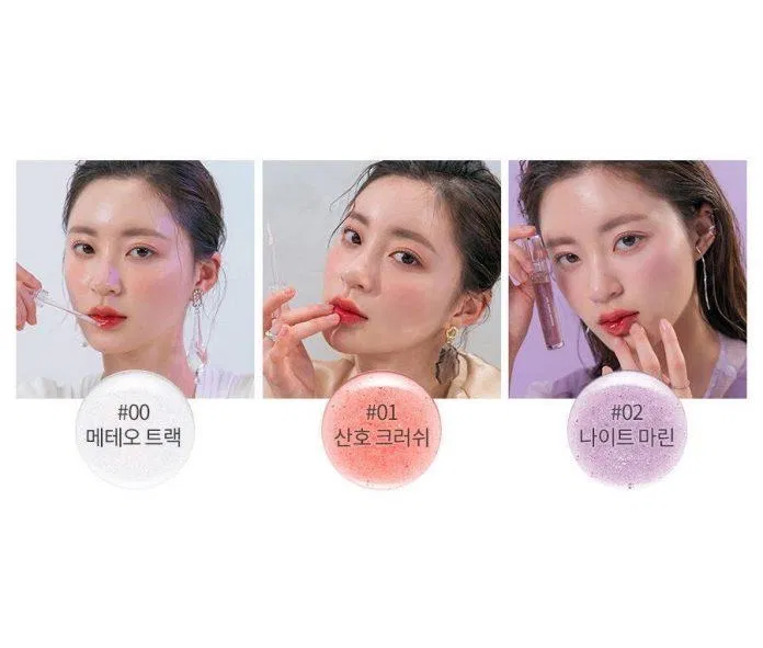 Màu son với 3 sắc nhũ kết hợp với mọi tone màu đều rất đẹp màu son