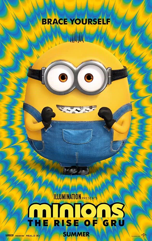 Poster phim Minions: The Rise Of Gru (Nguồn: IMDb)