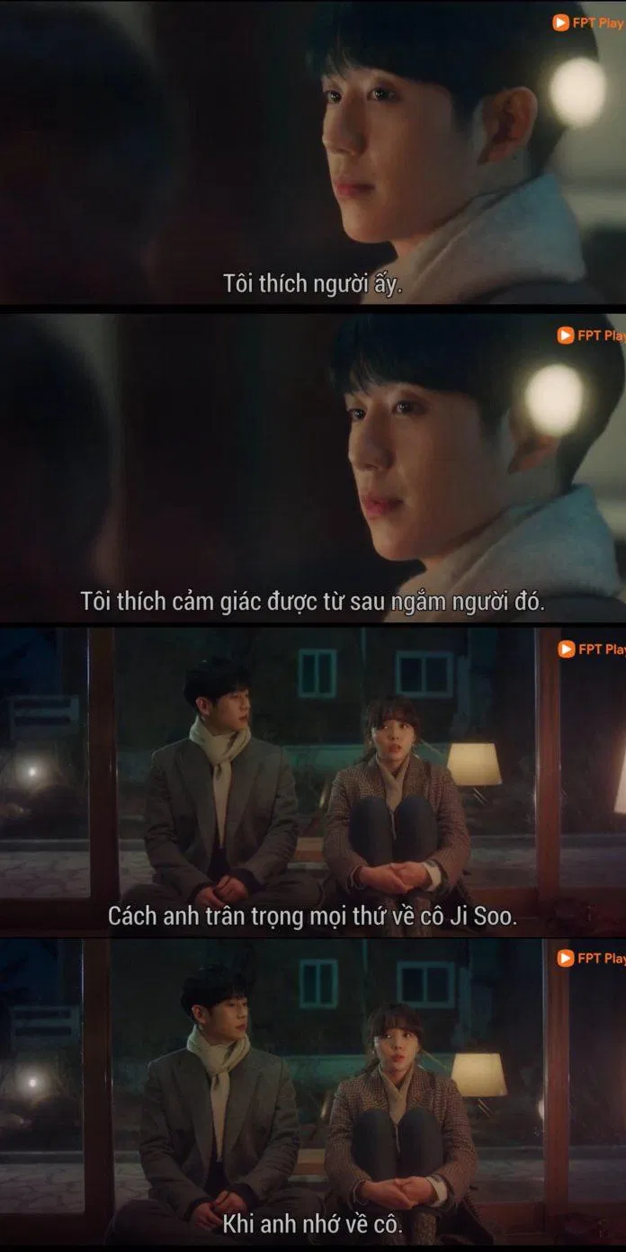 So Woo đánh giá cao, yêu thương và khen ngợi tình yêu bền vững của Ha Won dành cho Ji Soo, và không mong đợi bất kỳ sự đáp lại nào. (Ảnh: Internet)