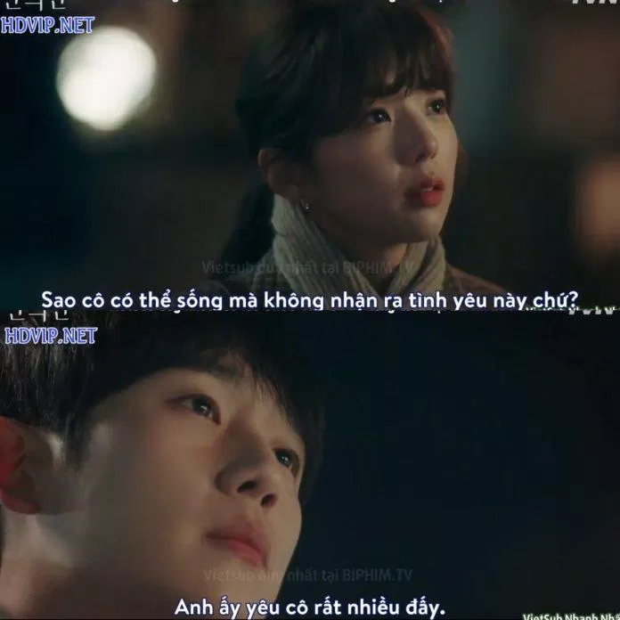 Tình yêu của Ha Won dành cho Ji Soo lớn đến mức cô không thể cảm nhận được, chỉ có Seo Woo mới biết được điều đó (Ảnh: Internet)