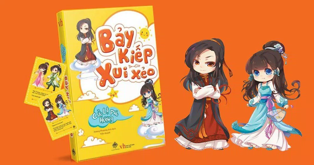 Bìa truyện ngôn tình huyền huyễn Bảy Kiếp Xui Xẻo. (Nguồn: Internet)