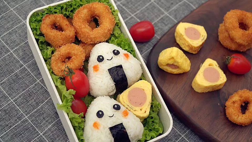 Bento mực chiên xù (Nguồn: FB Nguyễn Duy Hoàng)