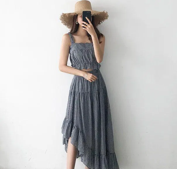 Phối đồ với chân váy caro Phối đồ với chân váy caro