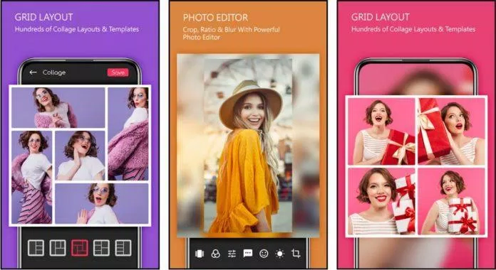 PhotoGrid cung cấp đến hơn 300 mẫu bố cục giúp bạn thỏa sức sáng tạo photo grid