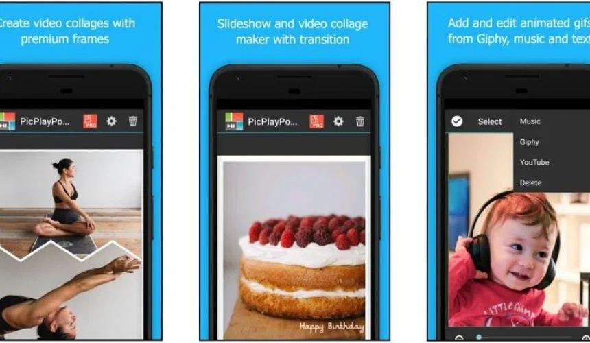 Thỏa sức sáng tạo các bức ảnh động cùng video hay ghép tất cả với nhau bằng PicPlayPost pic play post