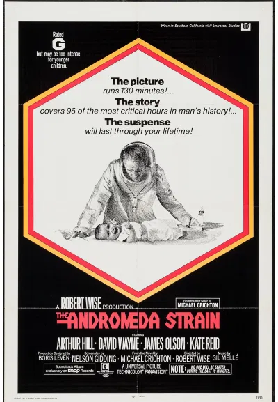 Poster bộ phim Andromeda Strain poster andromeda strain