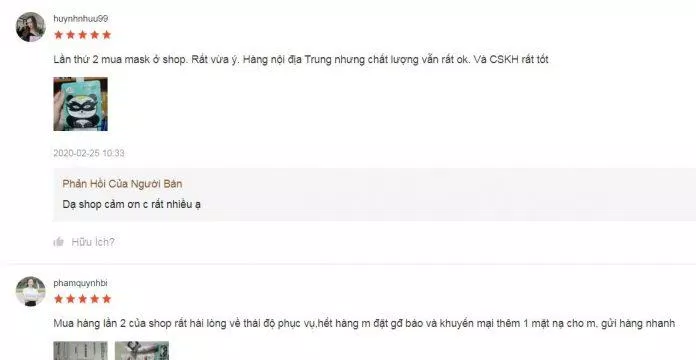 Đánh giá của một số khách hàng đã sử dụng Bioaqua Eye Mask Hydranourish trên Shopee review bioaqua shopee