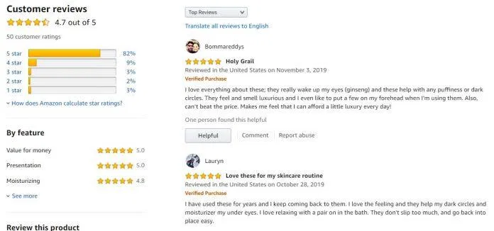 Đánh giá của khách hàng trên Amazon review petitfee amazon