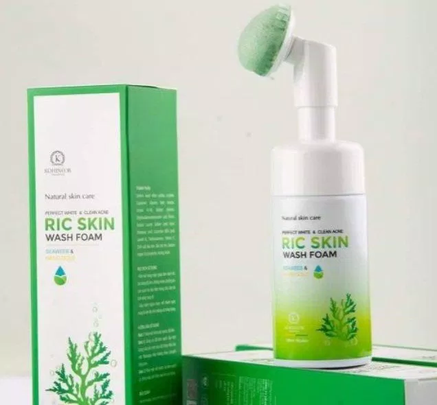 Review sữa rửa mặt Ric Skin Wash Foam của Kohinoor: Da sạch khỏe, sáng mịn 2 (Ảnh: Internet)