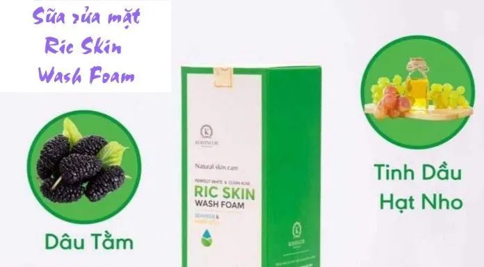Review sữa rửa mặt Ric Skin Wash Foam của Kohinoor: Da sạch khỏe, sáng mịn 6 (Ảnh: Internet) Review sữa rửa mặt Ric Skin Wash Foam của Kohinoor: Da sạch khỏe, sáng mịn 6 (Ảnh: Internet)
