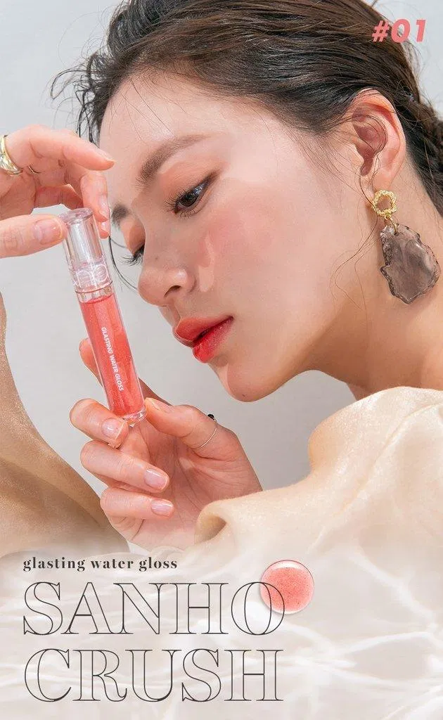 Màu Sanho Crush rất phù hợp với những tone son ấm màu 01