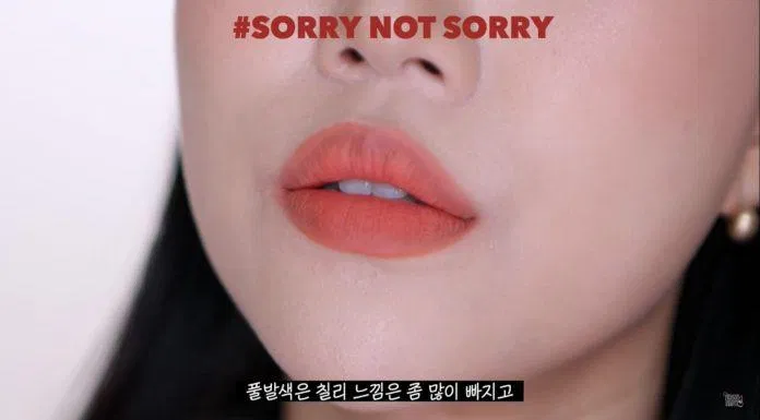 Sorry Not Sorry là sắc cam cháy thời thượng, ấm áp vừa phải rất dễ dùng. (nguồn: Internet)