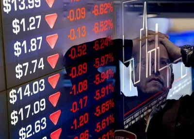 Thị trường thế giới liên tục sụt giảm (Nguồn: Internet) Thị trường đầu tư Forex, chứng khoán liên tục giảm điểm