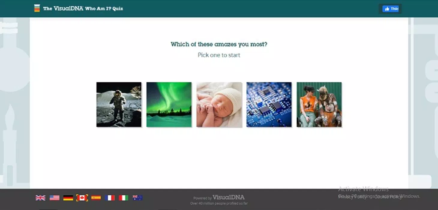 Trắc nghiệm tính cách qua hình ảnh "Who am I" trắc nghiệm hình ảnh
