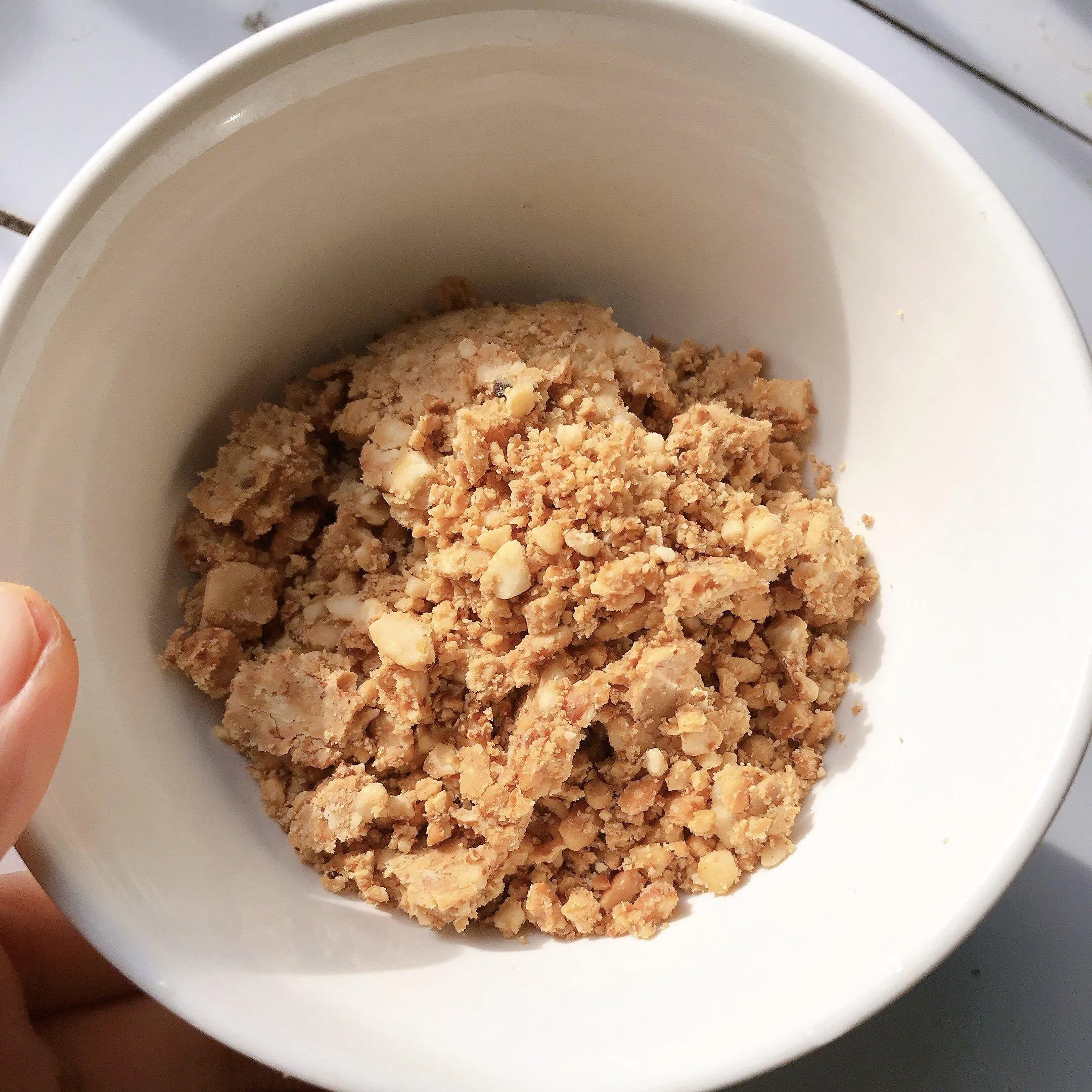 Đậu phộng rang, giã nhỏ Đậu phộng rang, giã nhỏ