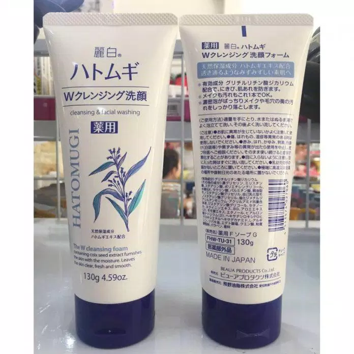 Review sữa rửa mặt ý dĩ Hatomugi Naturie: Làm sạch sâu da với bảng thành phần lành tính – BlogAnChoi