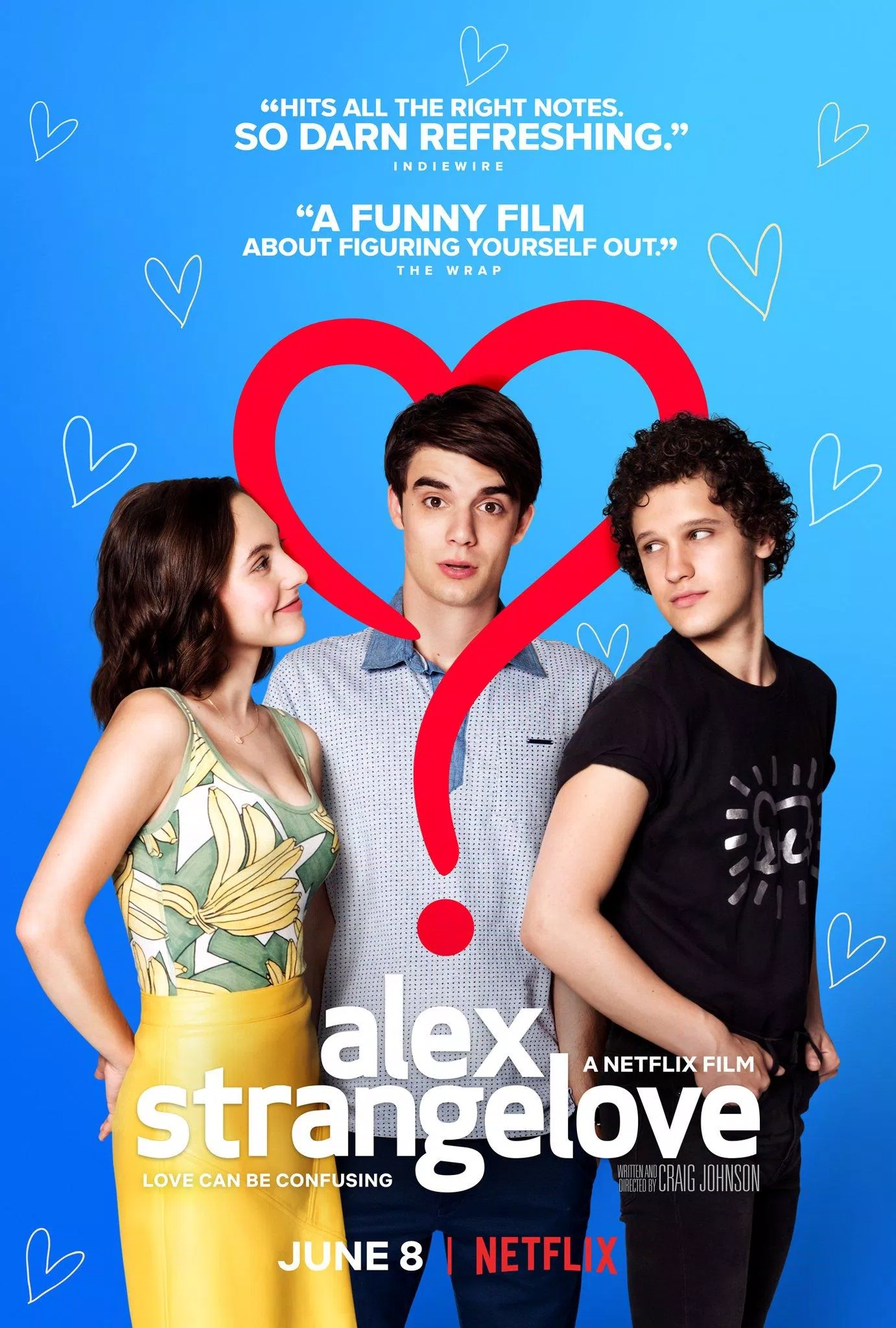 Poster phim Alex Strangelove Poster phim Alex Strangelove (Ảnh: Internet)