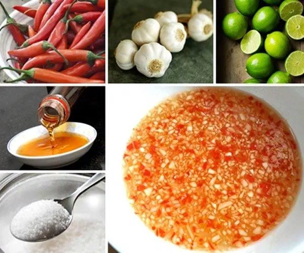 Nước chấm là một trong những yếu tố quyết định độ ngon của món ăn (Nguồn: Internet)