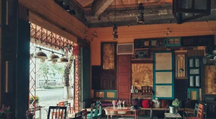 Không gian cửa hàng Cafe1975 Đà Nẵng