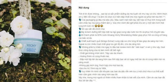 Nhận xét tích cực của một khách hàng đã sử dụng trên trang Fime.vn (Ảnh: BlogAnChoi)