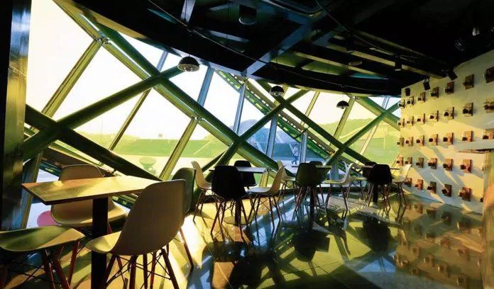 Không gian đơn giản, hiện đại ở Doha cafe Không gian đơn giản, hiện đại ở Doha cafe (Nguồn: Internet)