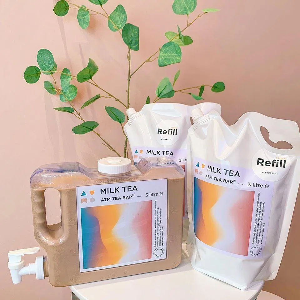 hai dạng trà sữa