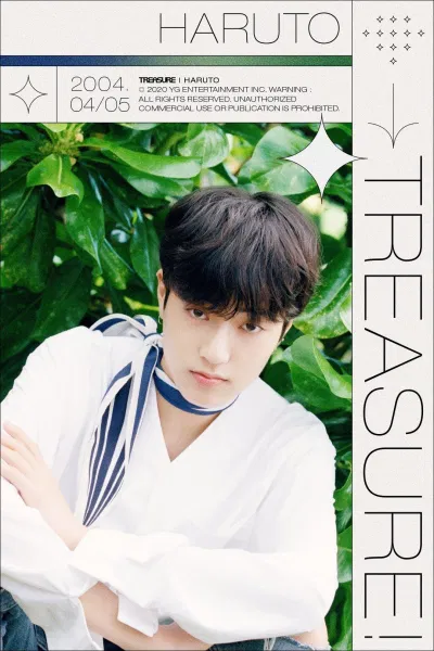 Watanabe Haruto - Thành viên của nhóm nhạc TREASURE trực thuộc YG Entertainment (Ảnh: Twitter)