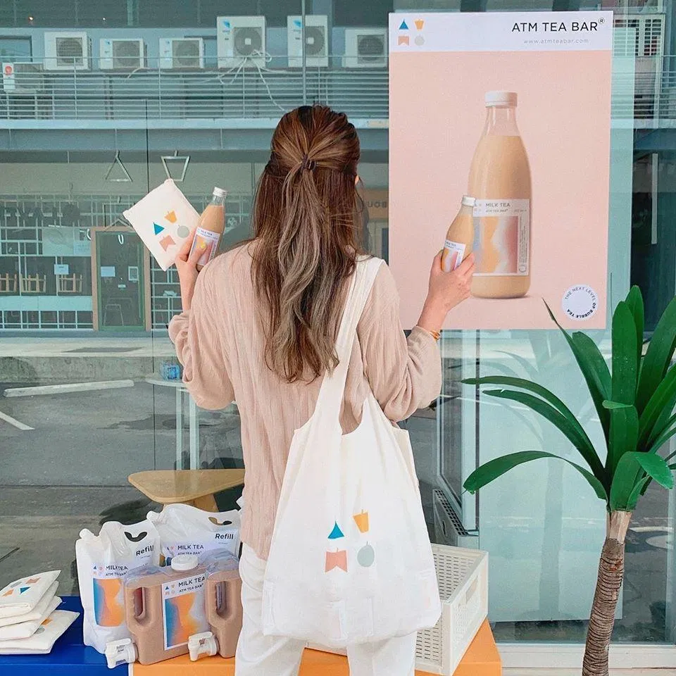 hình thức của trà sữa