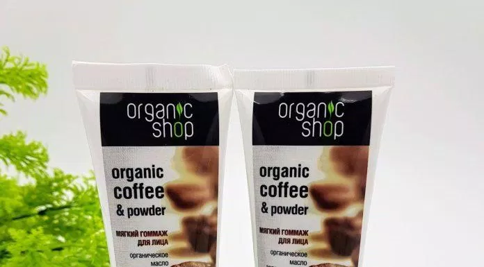 kem tẩy tế bào chết organic shop coffee