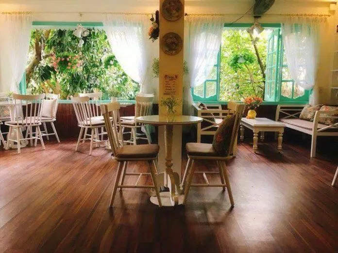 Không gian quán cà phê Antea English Tearoom (Nguồn: Internet)