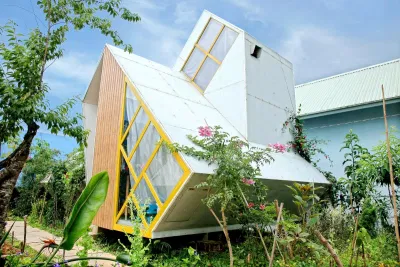 Homestay Legume được thiết kế với các khối đặc trưng (Nguồn: Internet).