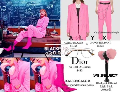 Lisa (BLACKPINK): Biến những trang phục “dị” thành siêu phẩm thời trang đẹp ngút ngàn Alyx Áo croptop áo khoác lông As if It s yout last Balenciaga Boombaya boot Jennie Jisoo Kill This Love Lisa BlackPink Manolo Blahnik MV người đẹp nữ tính outfit Quần bò rapper Rose sành điệu Satin boot stylist thắt lưng thời trang trang phục trang phục biểu diễn Y Project Yello YG