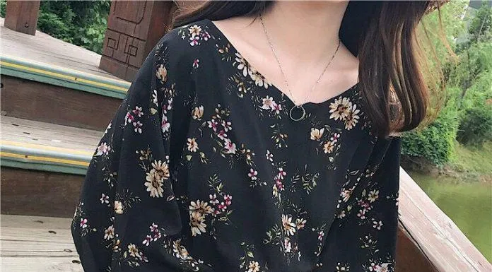 mẫu áo blouse đẹp 2020