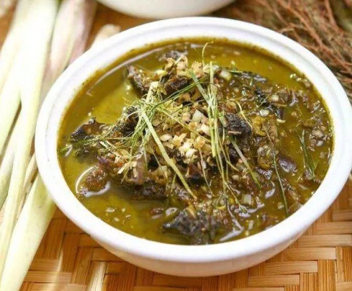 Nậm Pịa - Món ăn đặc sản của Mộc Châu nhưng không phải du khách nào cũng dám thử. (Nguồn: Internet)