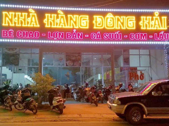 Nhà hàng Đông Hải - Mộc Châu. (Nguồn: Internet)