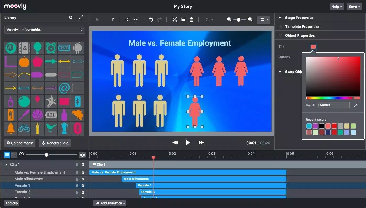 phần mềm làm video thuyết trình