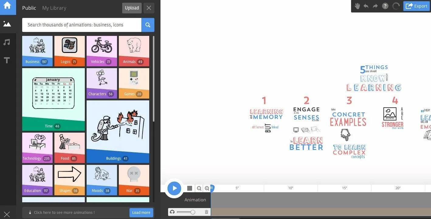 Giao diện của Explee (Ảnh: Internet)
