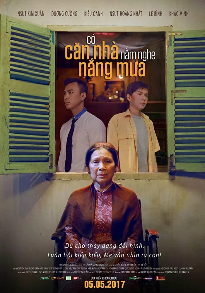 Poster phim Có Căn Nhà Nằm Nghe Nắng Mưa (Ảnh: Internet) Poster phim Có Căn Nhà Nằm Nghe Nắng Mưa (Ảnh: Internet)