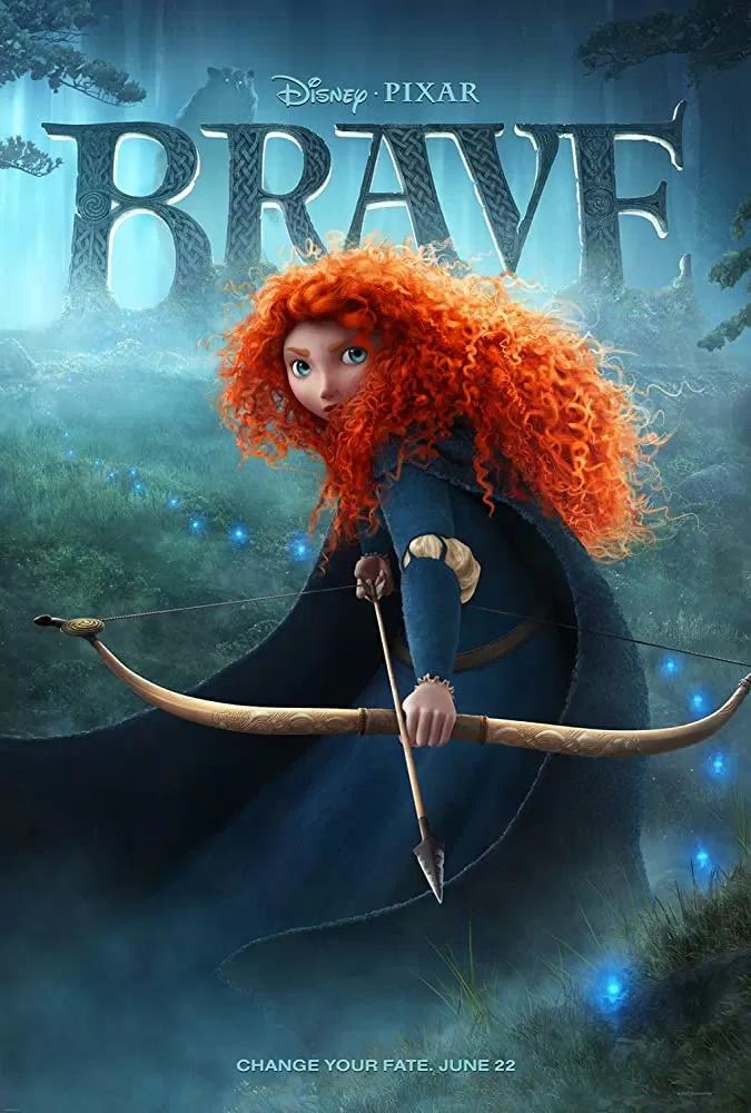 Poster phim hoạt hình Brave (Ảnh: Internet)