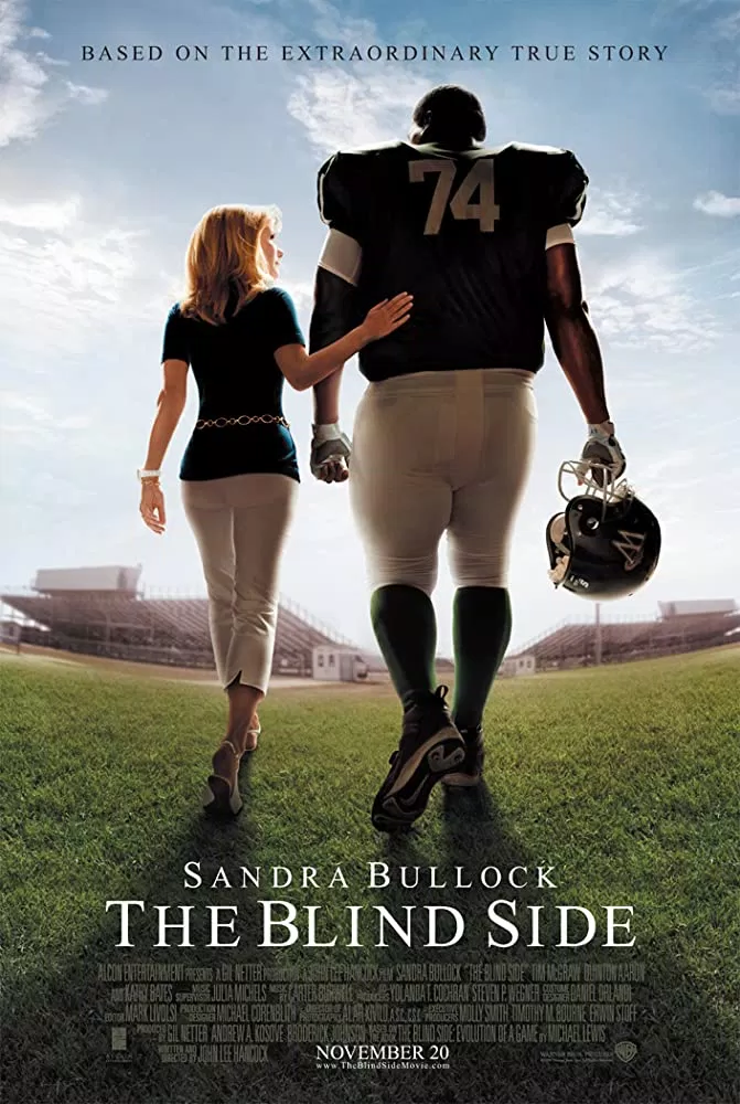 Poster phim The Blind Side (Ảnh: Internet) Poster phim The Blind Side (Ảnh: Internet)