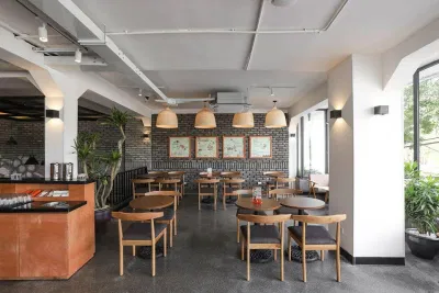 Từng khu vực lại được bố trí với màu sắc khác biệt để tạo nhiều góc "sống ảo" cho khách hàng. (Ảnh: Internet)