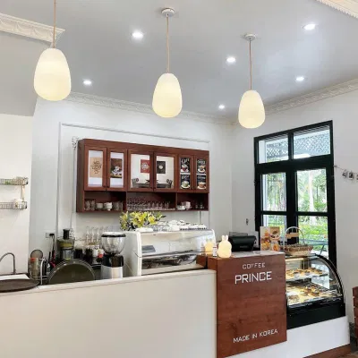 Quán cafe phong cách Hàn Quốc đẹp mê li tại Hải Phòng. (Ảnh: Internet)