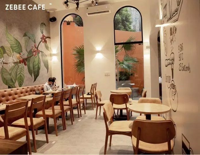 Không gian quán cafe The Coffee House được đầu tư sang trọng. (Ảnh: Internet)