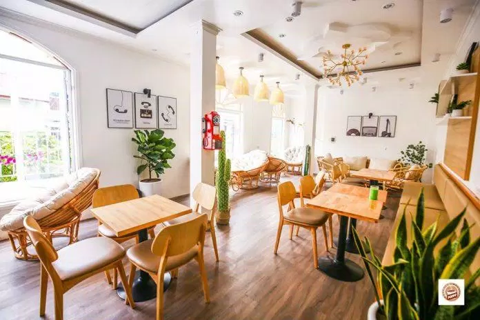Không gian lãng mạn của quán cafe đẹp Miss Coffee. (Ảnh: Internet)
