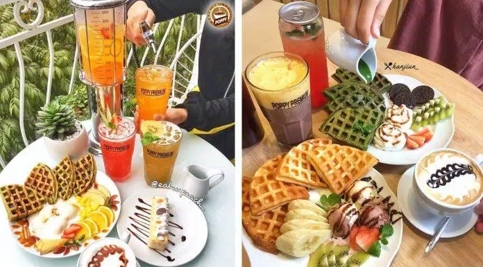 Quán cafe đẹp có vô vàn góc sống ảo cho các cô nàng, chàng trai. (Ảnh: Internet)