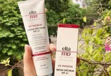 Review kem chống nắng Elta MD UV Physical Broad-spectrum SPF 41
