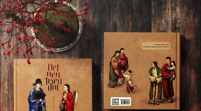 Dệt Nên Triều Đại là cuốn sách ảnh phục dựng lại Cổ phục Việt thời Lê sơ thế kỷ 15. (Ảnh: Internet)