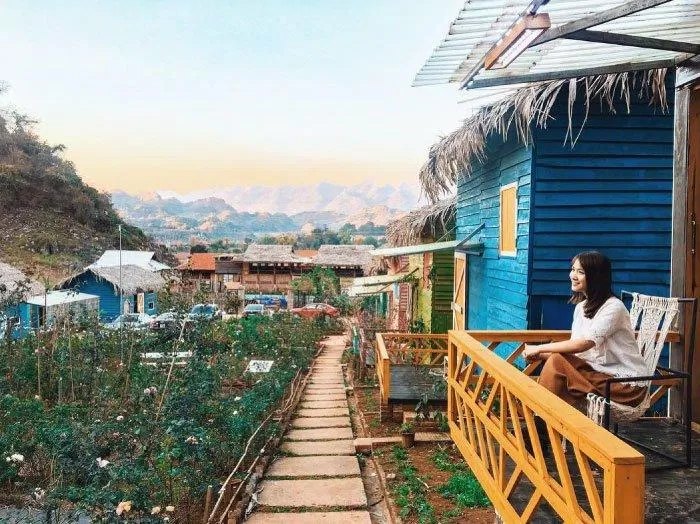 Không khí yên bình tại Stella Mộc Châu hotel. (Nguồn: Internet)