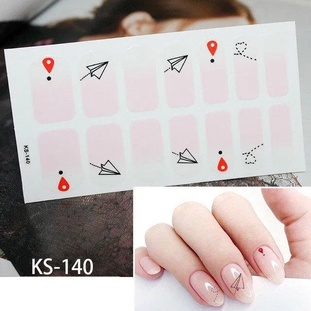 Tổng hợp 30 mẫu nail sticker đẹp xu hướng hot nhất 2020 - BlogAnChoi