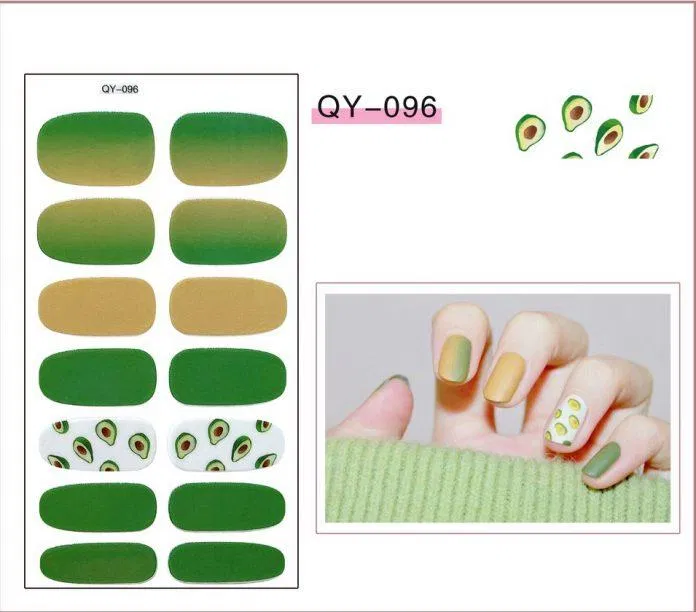 Tổng hợp 30 mẫu nail sticker đẹp xu hướng hot nhất 2020 - BlogAnChoi